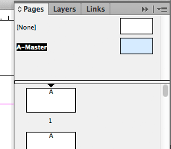 InDesign Master Pages