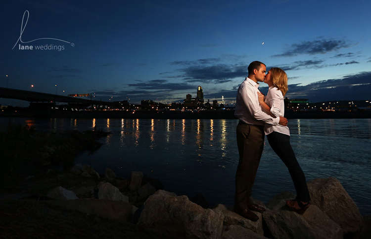 Brittany Lob and Alex Frantz engagement session by Lane Weddings