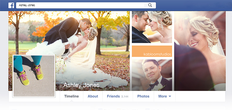 Facebook Timeline Cover InDesign