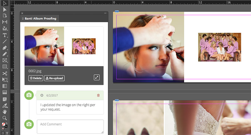 Banti Album Proofing InDesign and Photoshop Plugin